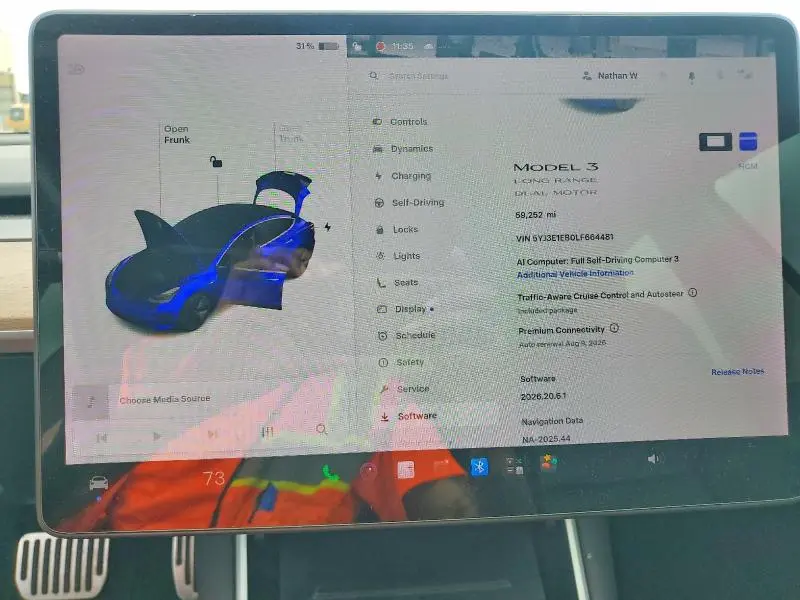 2020 TESLA MODEL 3   