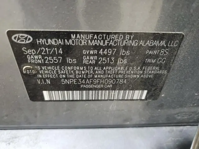 2015 HYUNDAI SONATA SPORT  