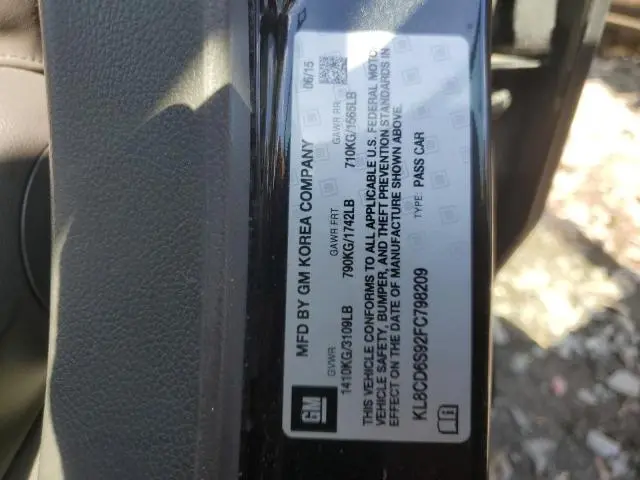 2015 CHEVROLET SPARK 1LT  