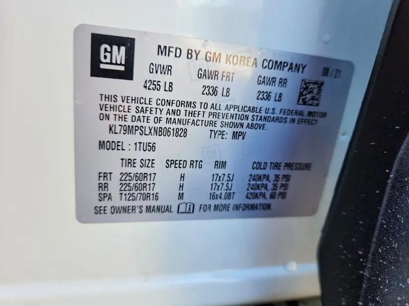 2022 CHEVROLET TRAILBLAZER LT  