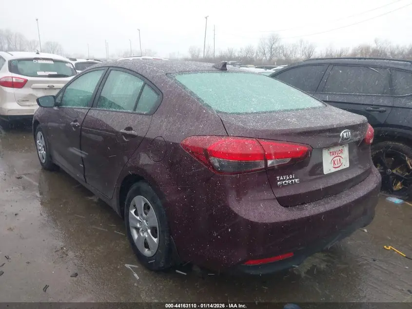 2018 KIA FORTE LX