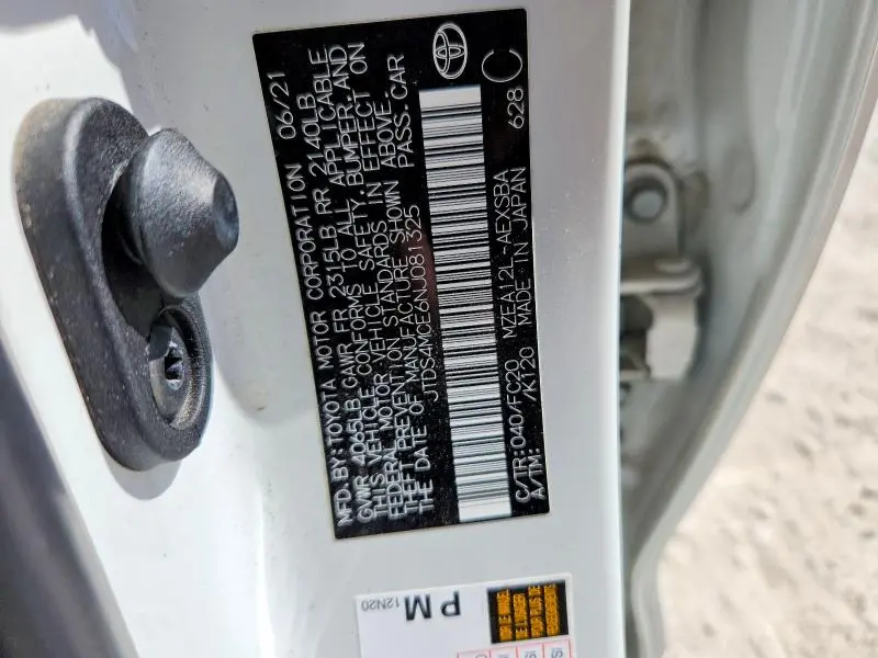 2022 TOYOTA COROLLA SE  