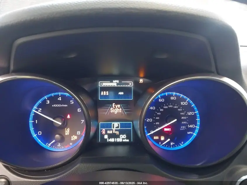 2019 SUBARU OUTBACK 2.5I LIMITED