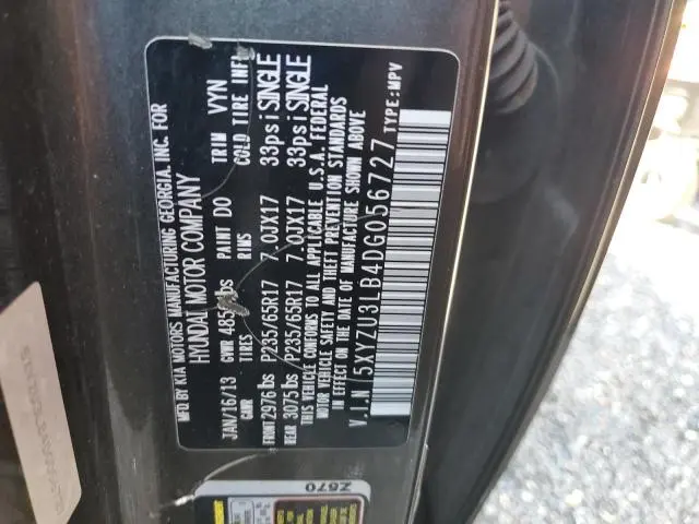 2013 HYUNDAI SANTA FE SPORT   