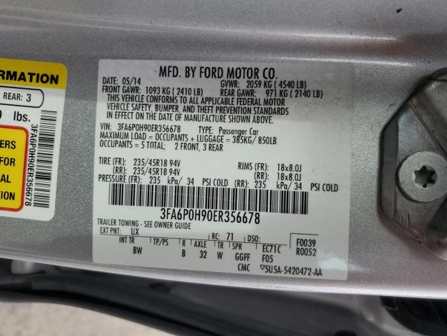 2014 FORD FUSION SE