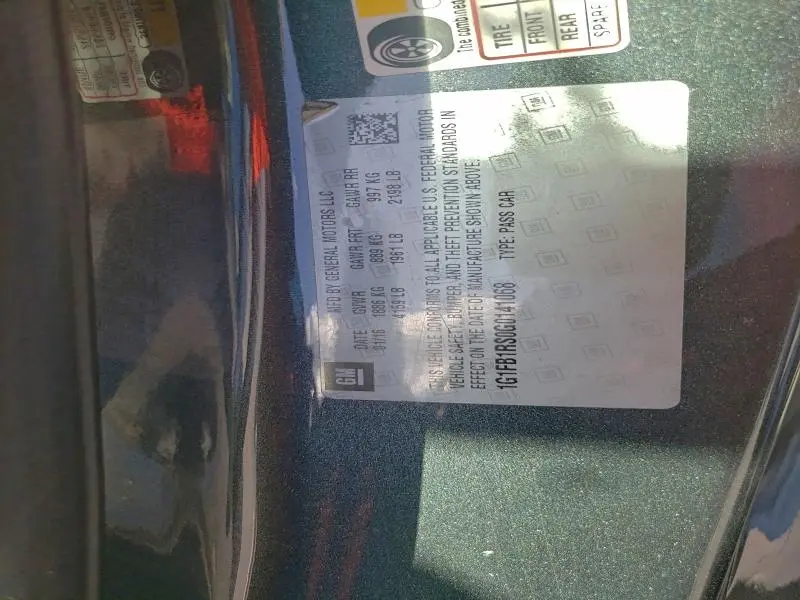 2016 CHEVROLET CAMARO LT  