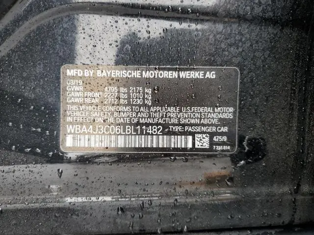 2020 BMW 430XI GRAN COUPE  