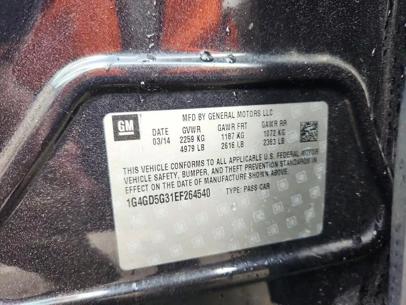 2014 BUICK LACROSSE PREMIUM  