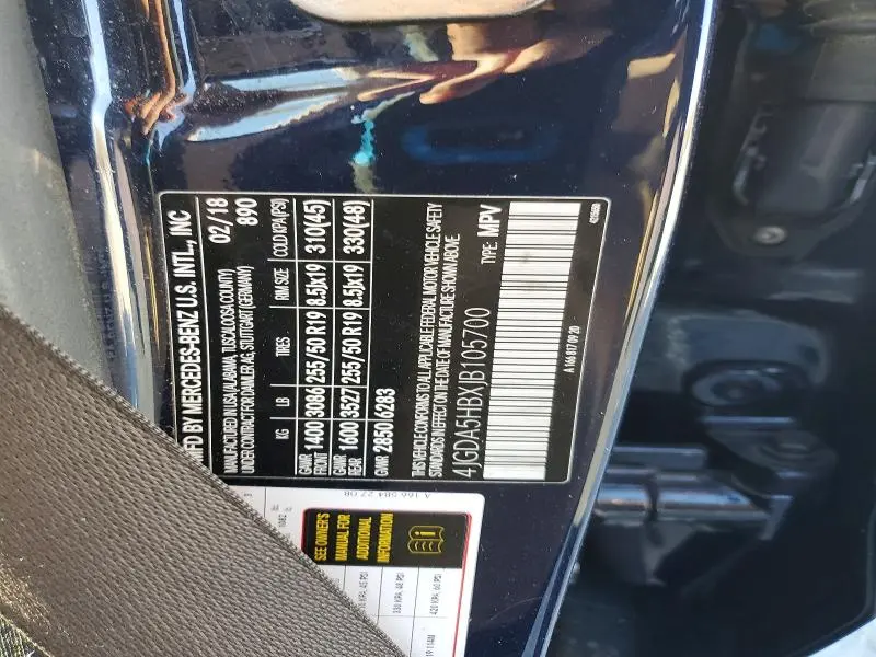 2018 MERCEDES-BENZ GLE 350 4MATIC  