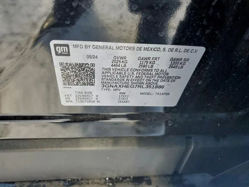 2024 CHEVROLET EQUINOX LS  