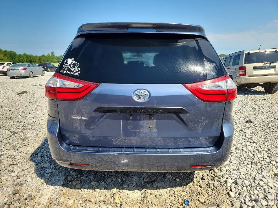 2017 TOYOTA SIENNA L 7-PASSENGER  