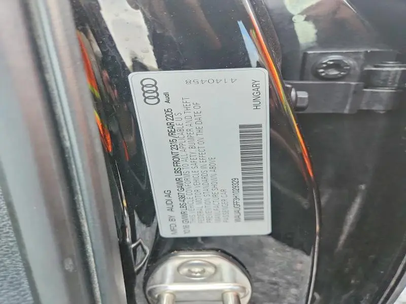 2017 AUDI A3 PREMIUM  