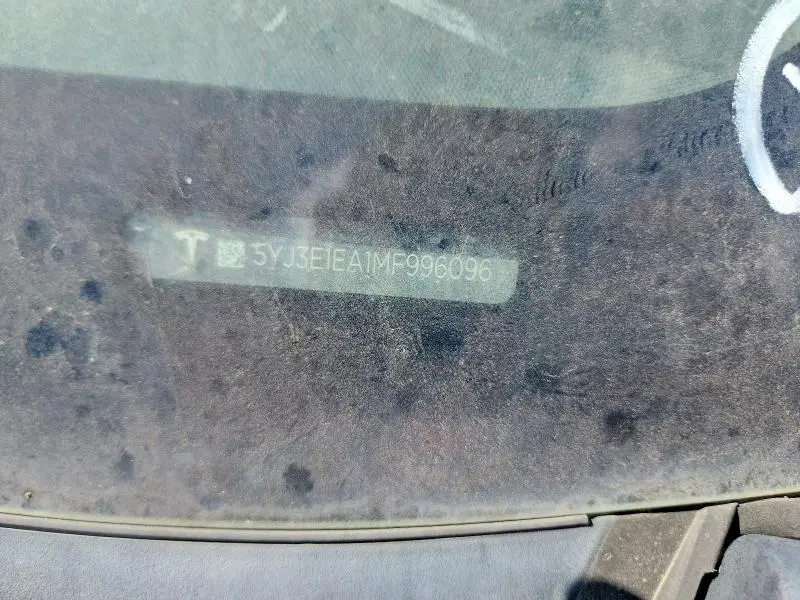 2021 TESLA MODEL 3   