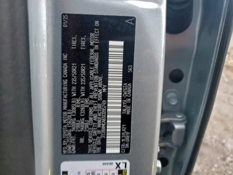 2025 LEXUS RX 350 BASE  