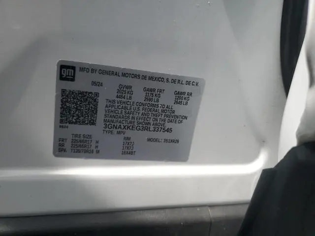 2024 CHEVROLET EQUINOX LT  