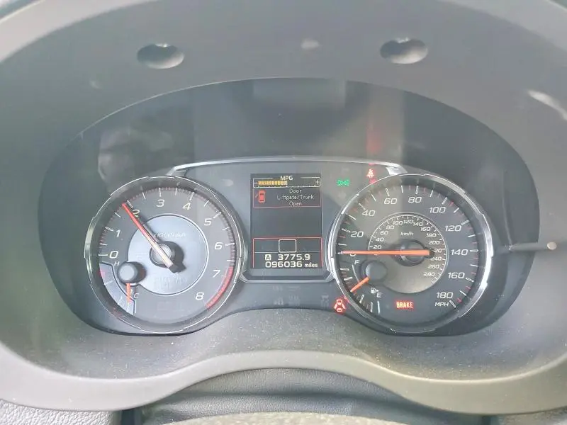 2020 SUBARU WRX   