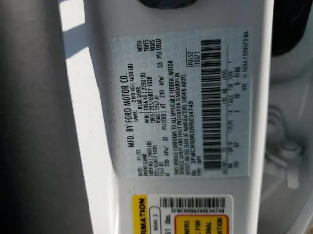 2024 FORD BRONCO SPORT BIG BEND  