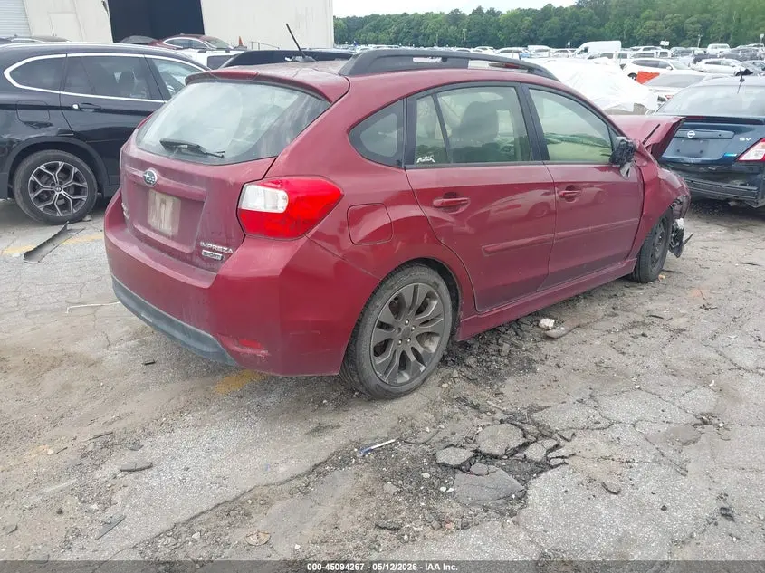 2014 SUBARU IMPREZA 2.0I SPORT LIMITED