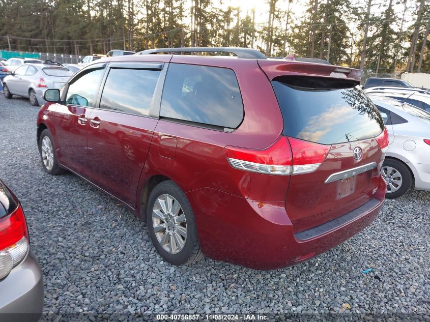 2011 TOYOTA SIENNA XLE/LIMITED