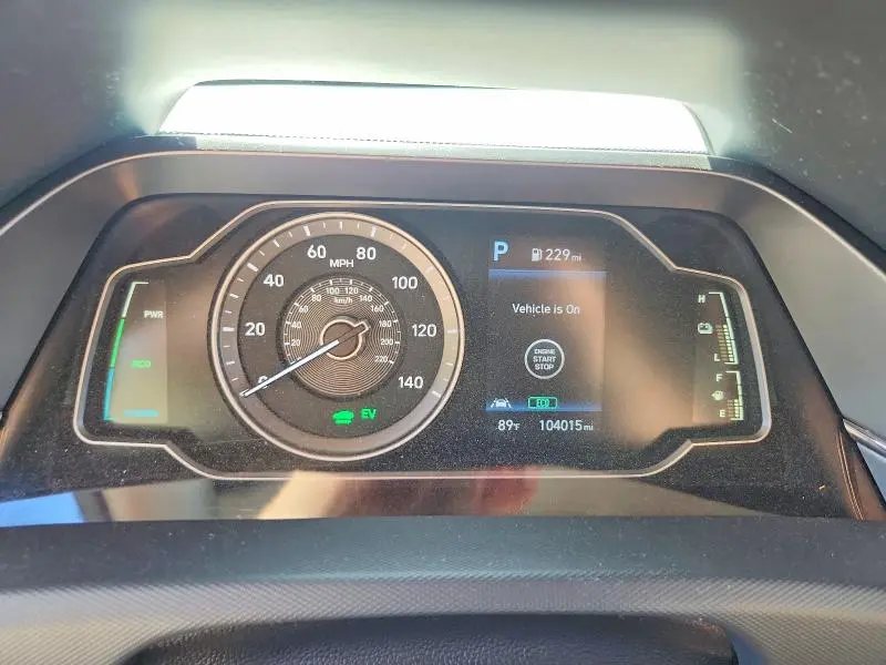 2020 HYUNDAI IONIQ BLUE  