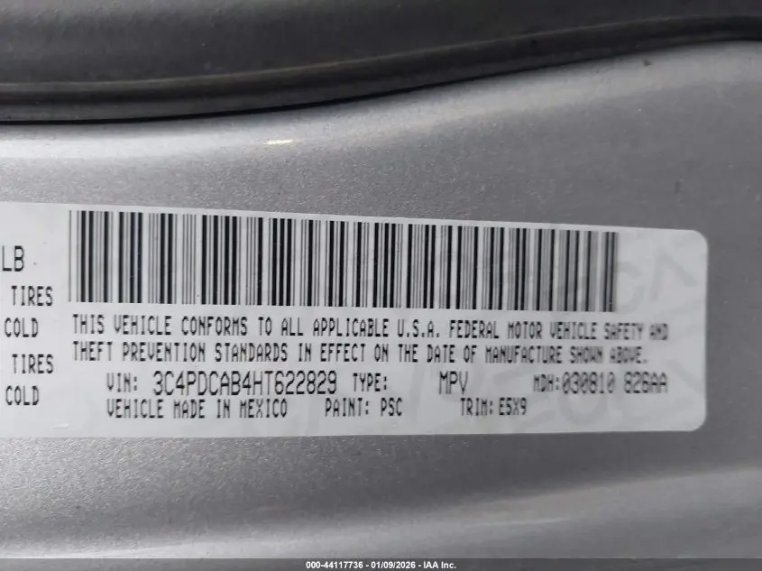 2017 DODGE JOURNEY SE