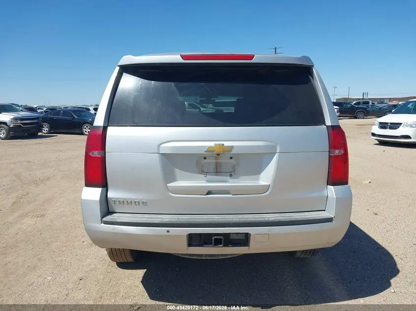 2017 CHEVROLET TAHOE COMMERCIAL FLEET
