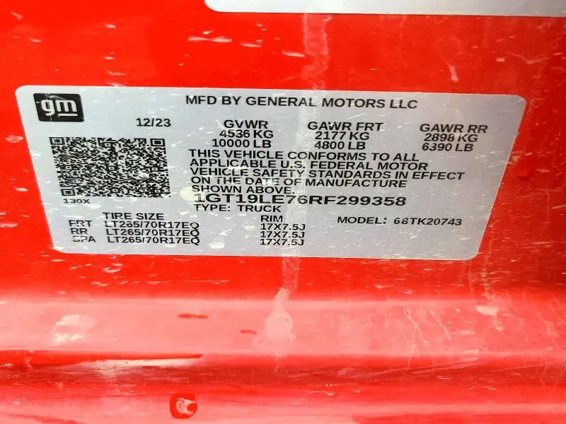 2024 GMC SIERRA K2500 HEAVY DUTY  