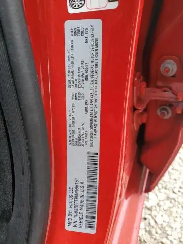 2021 RAM 1500 BIG HORN/LONE STAR  