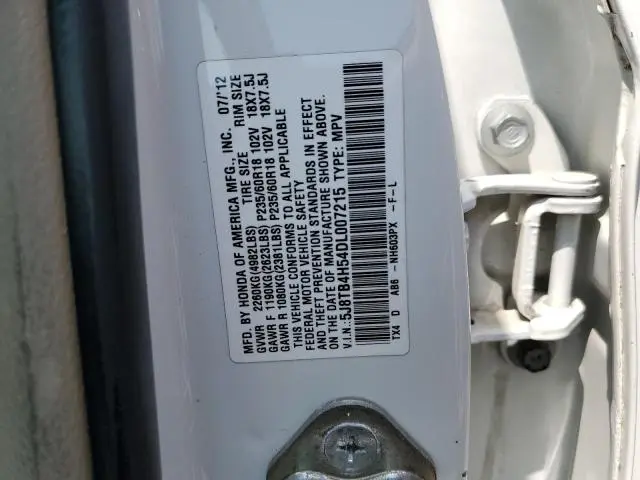 2013 ACURA RDX TECHNOLOGY  