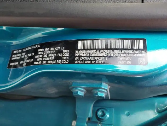 2019 JEEP RENEGADE SPORT  