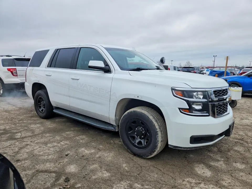 2019 CHEVROLET TAHOE POLICE  