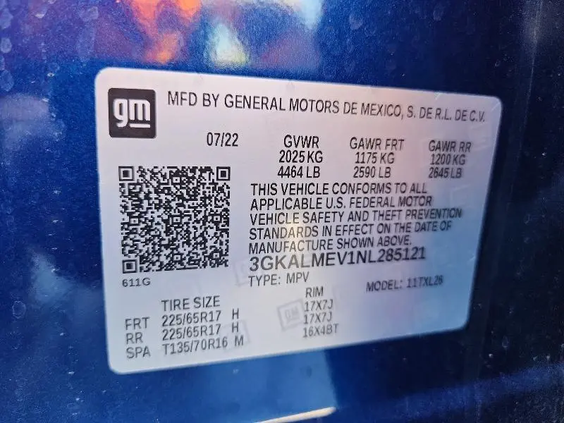 2022 GMC TERRAIN SLE  