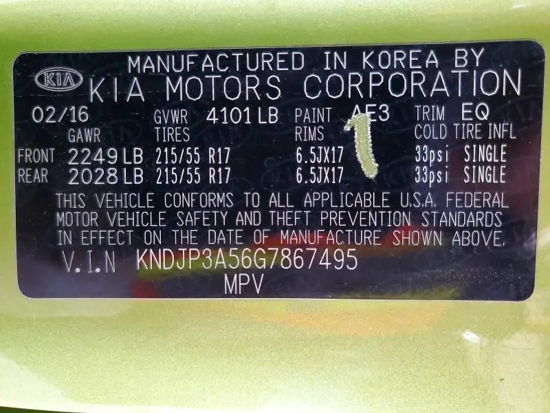 2016 KIA SOUL +  