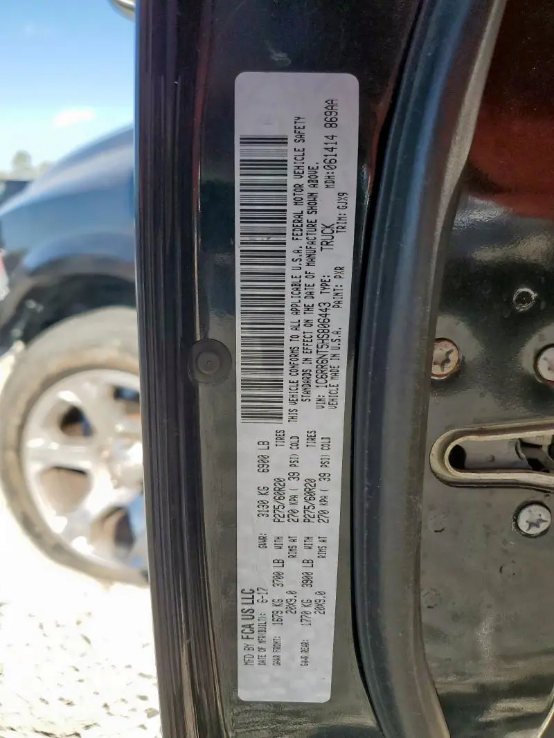 2017 RAM 1500 LARAMIE  