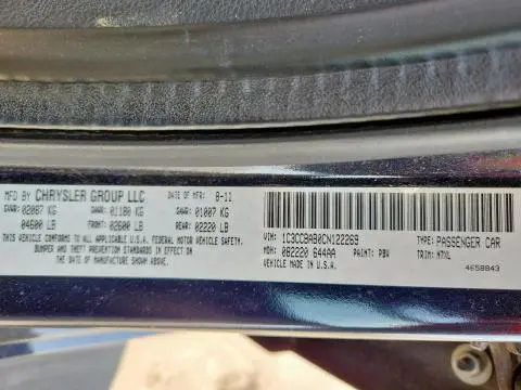 2012 CHRYSLER 200 LX  