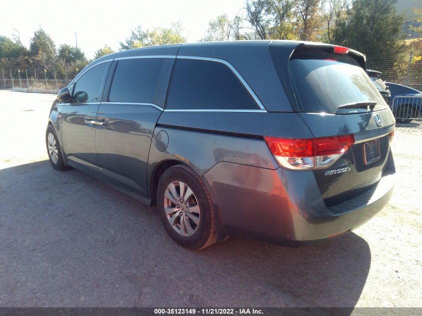 2016 HONDA ODYSSEY SE