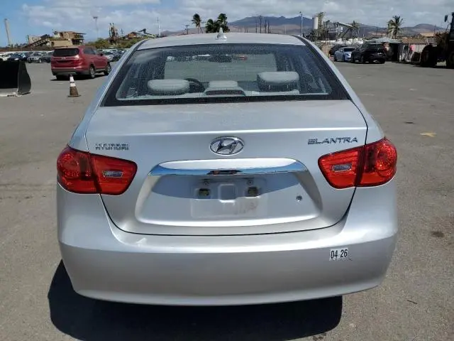 2010 HYUNDAI ELANTRA BLUE  