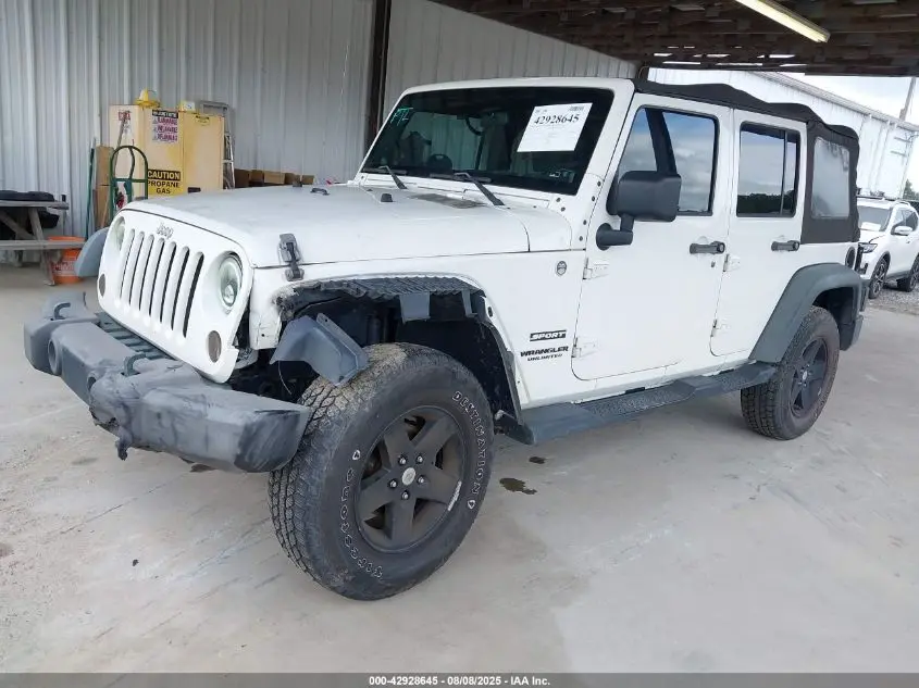 2010 JEEP WRANGLER UNLIMITED SPORT