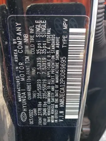 2023 HYUNDAI TUCSON LIMITED  