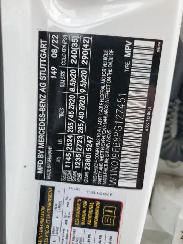 2023 MERCEDES-BENZ GLC COUPE 300 4MATIC  