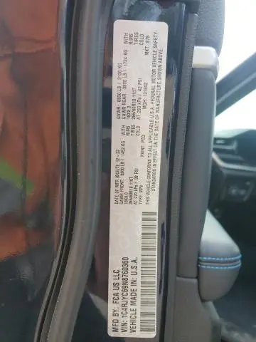 2022 JEEP GRAND CHEROKEE TRAILHAWK 4XE  