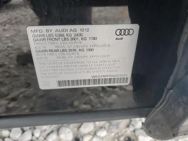 2013 AUDI Q5 PREMIUM PLUS
