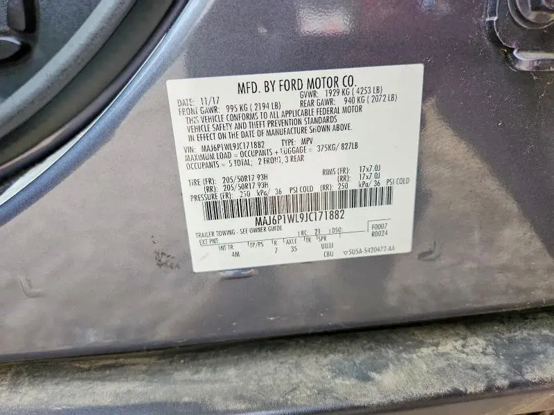 2018 FORD ECOSPORT TITANIUM  