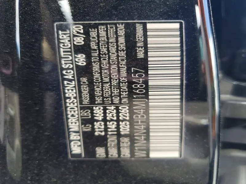 2021 MERCEDES-BENZ GLA 250 4MATIC  