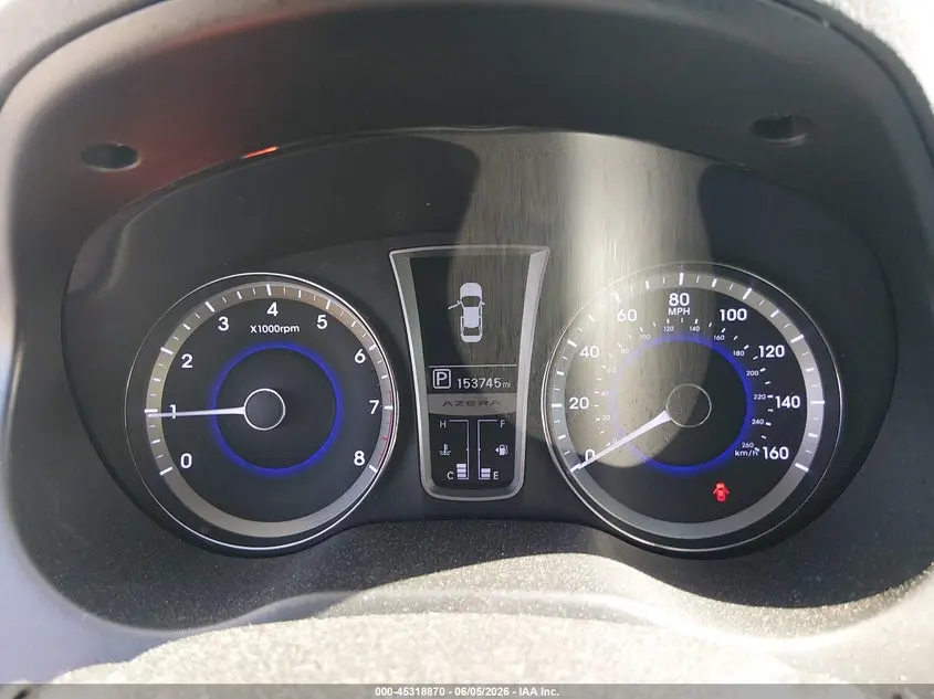 2013 HYUNDAI AZERA  