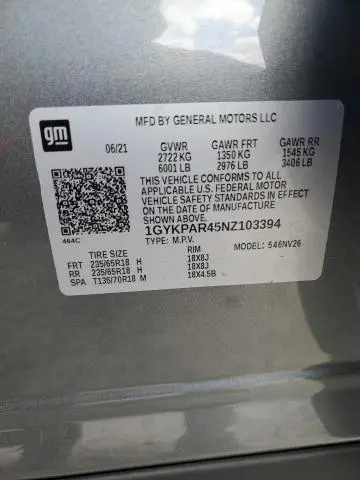 2022 CADILLAC XT6 LUXURY  