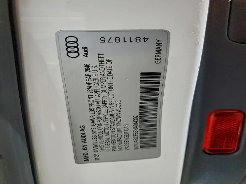 2022 AUDI A5 PREMIUM 40  