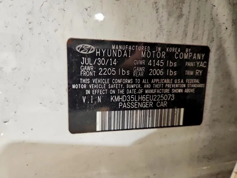 2014 HYUNDAI ELANTRA GT BASE  