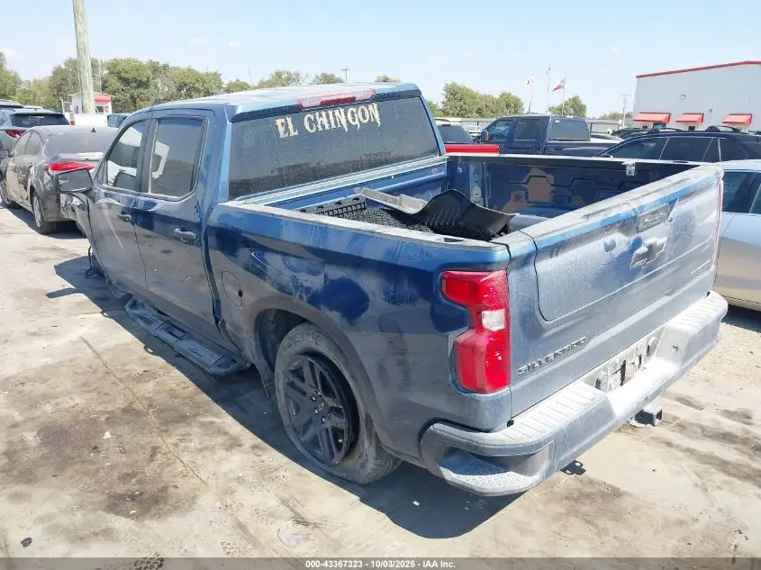 2024 CHEVROLET SILVERADO 1500 2WD  SHORT BED CUSTOM