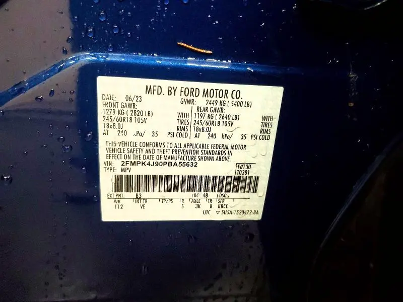 2023 FORD EDGE SEL  